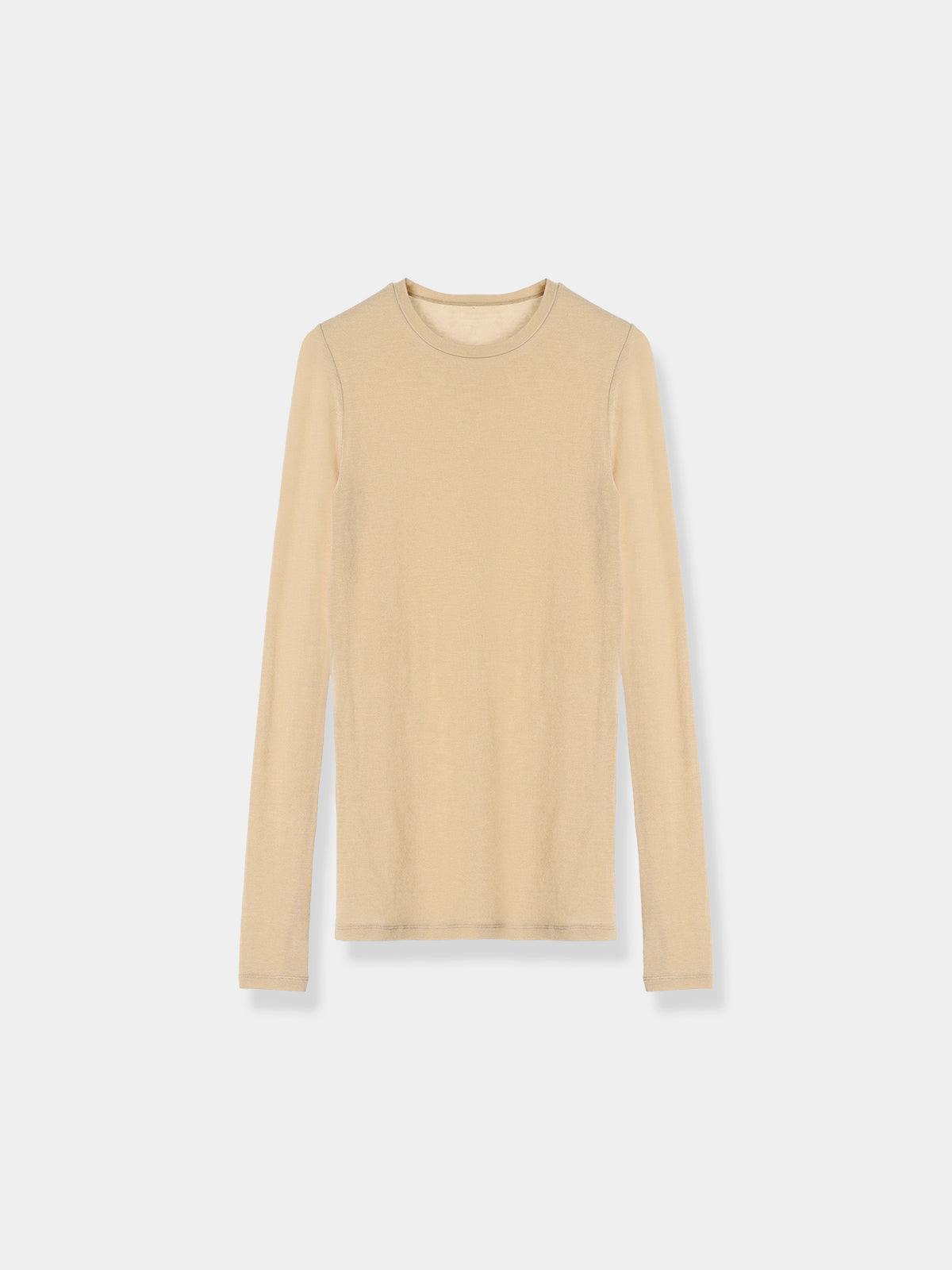 Crew neck Sheer Tops