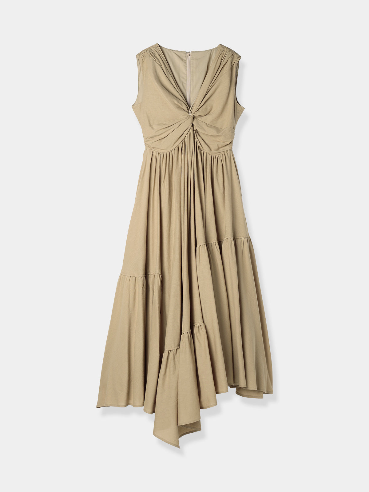 Irregular hem twist Dress