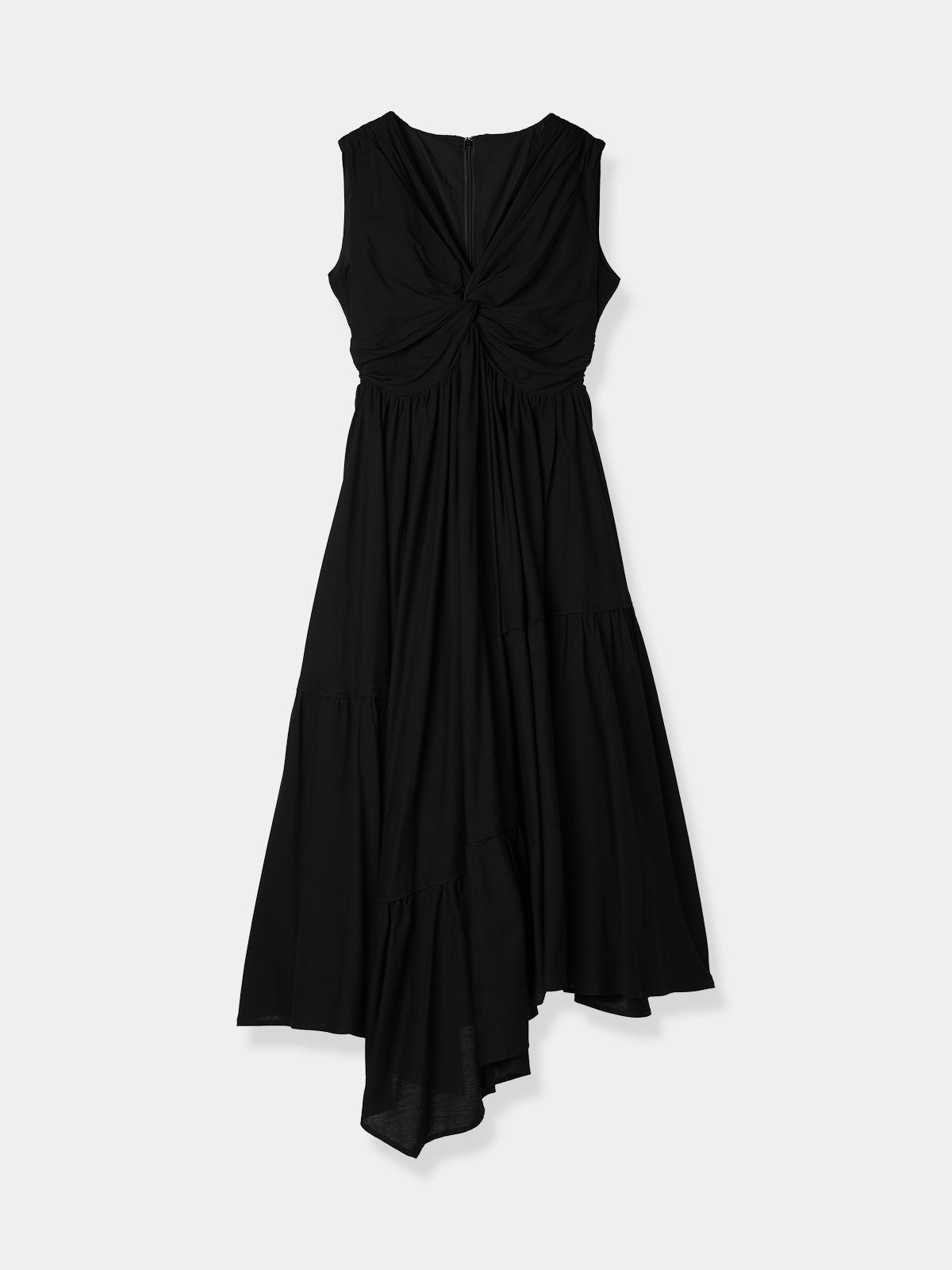 Irregular hem twist Dress