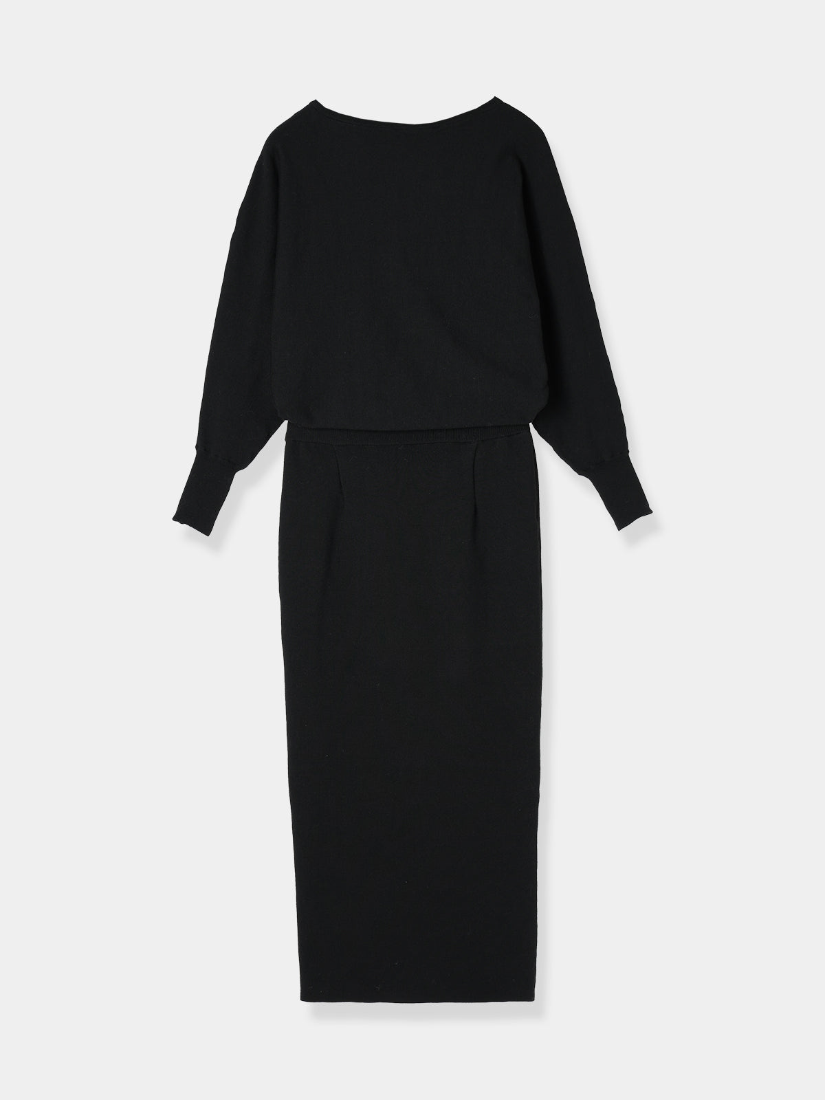 Dolman sleeve Knit dress