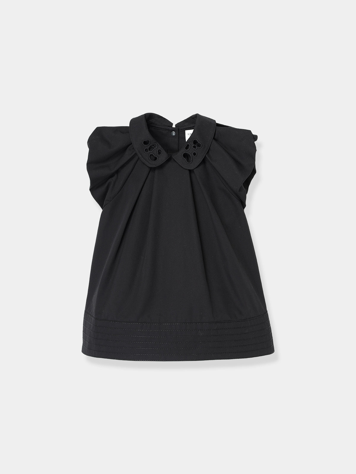 Bean Cutwork Collar Dress