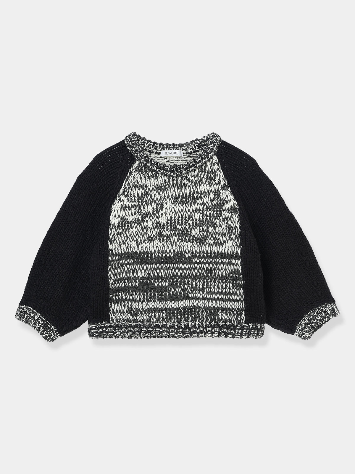 Compact Melange Knit Tops