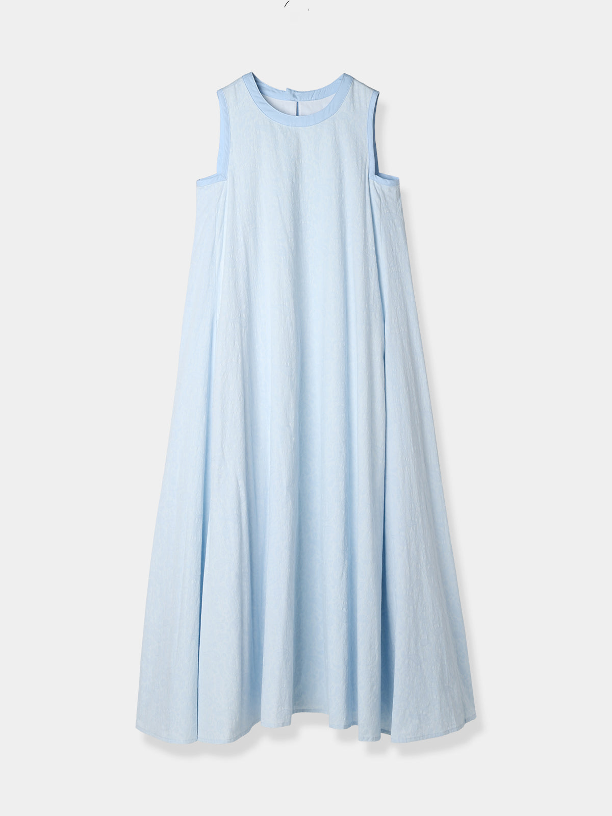 Paisley jacquard piping Dress