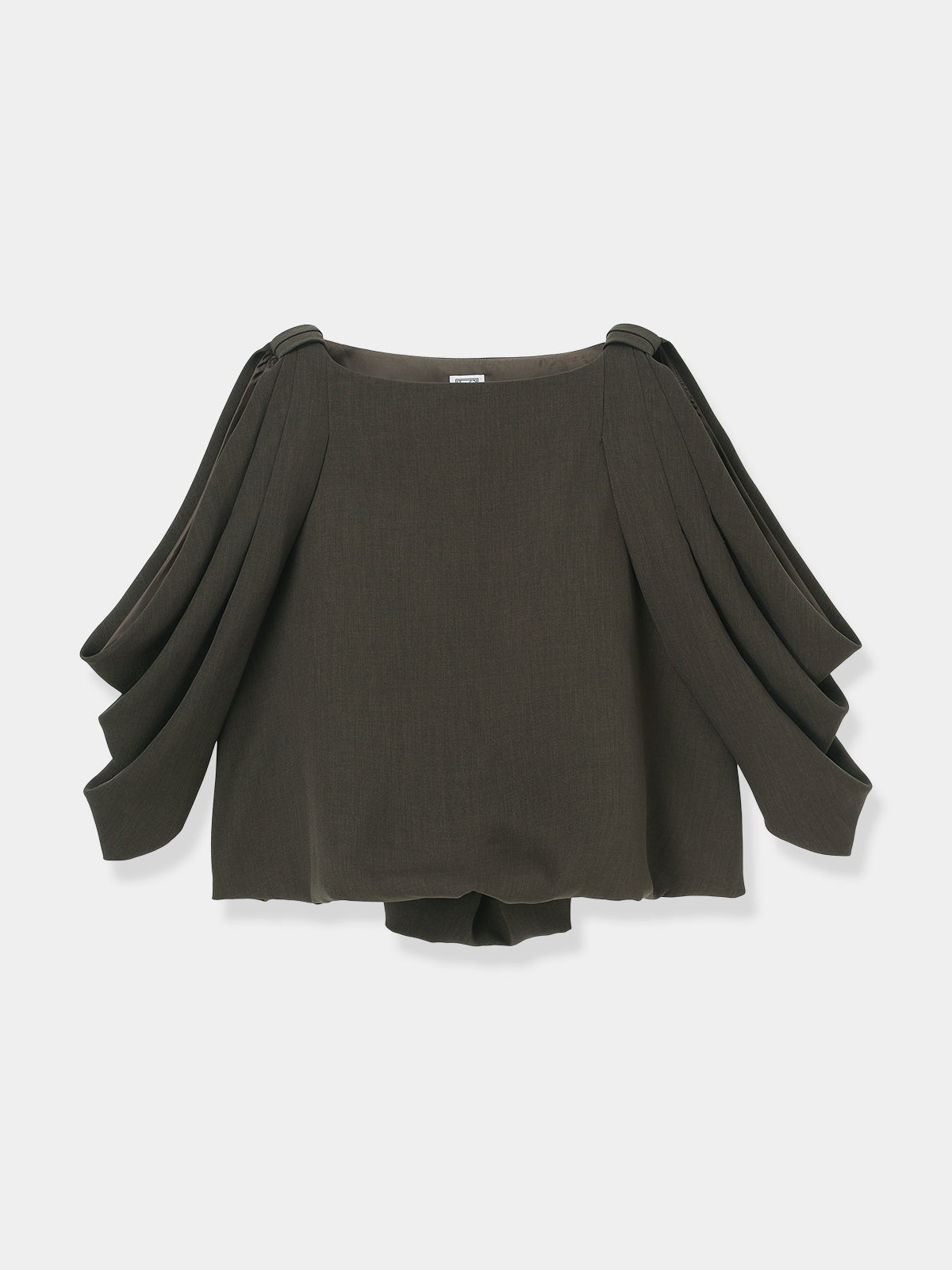Drape Sleeve Balloon Tops
