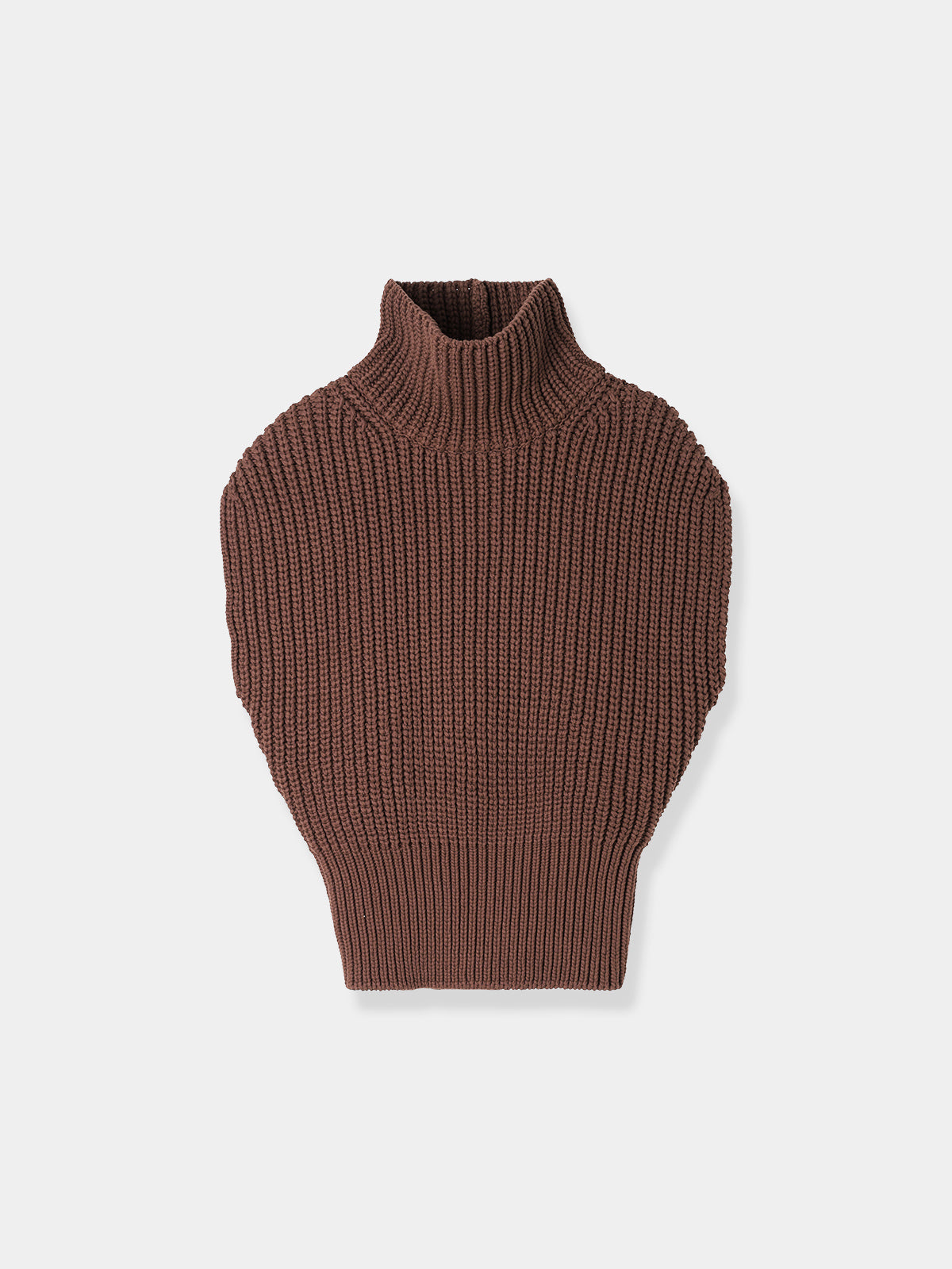 High-neck Knit Tops
