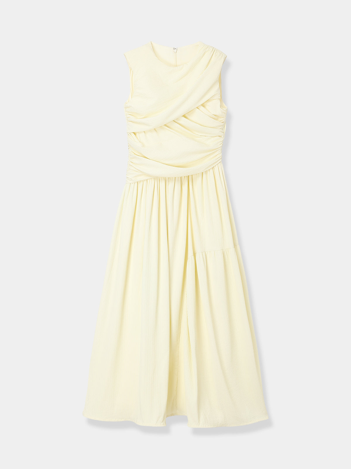 【POPUP】Layered Drape Balloon Dress