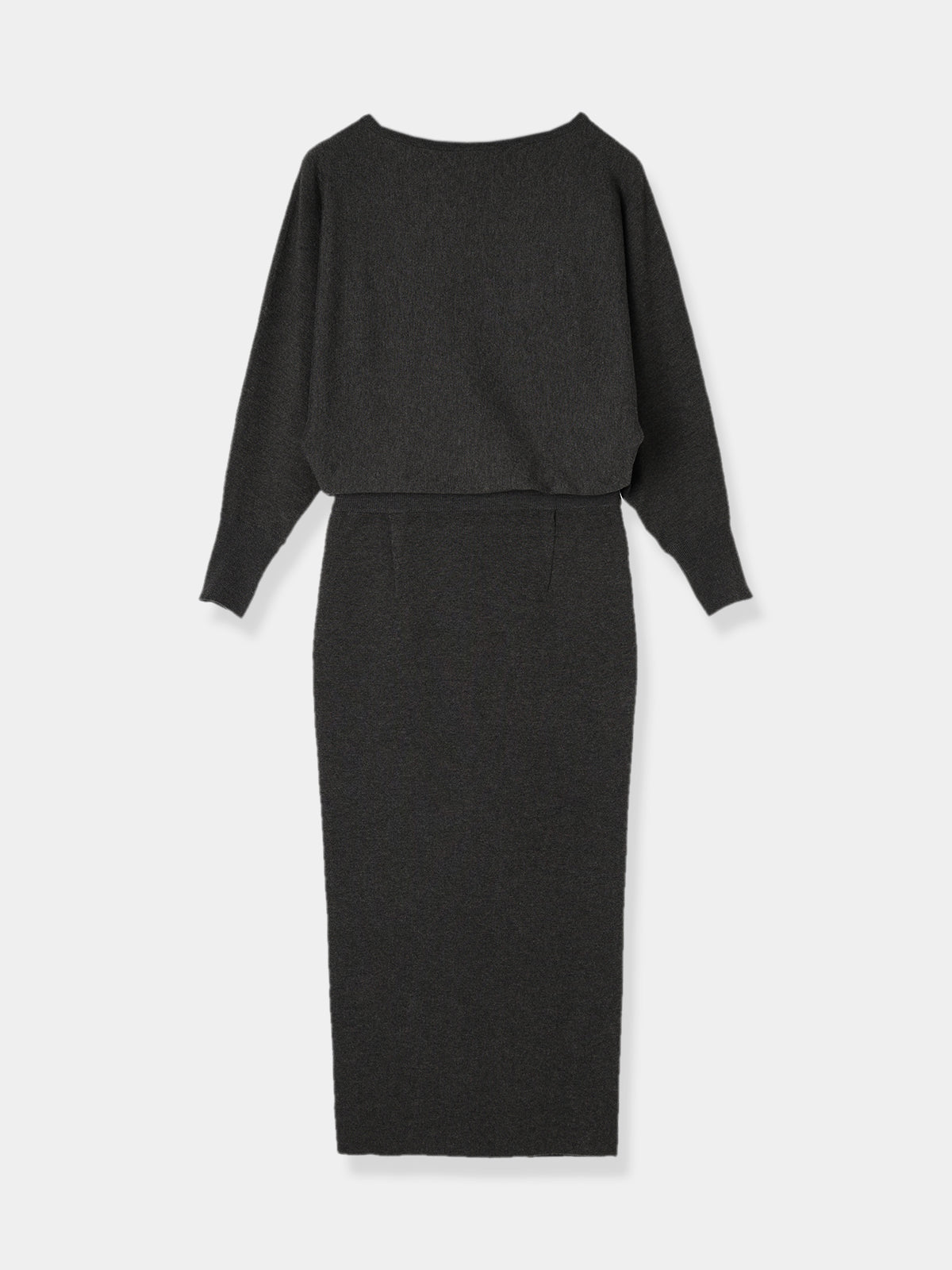 Dolman sleeve Knit dress