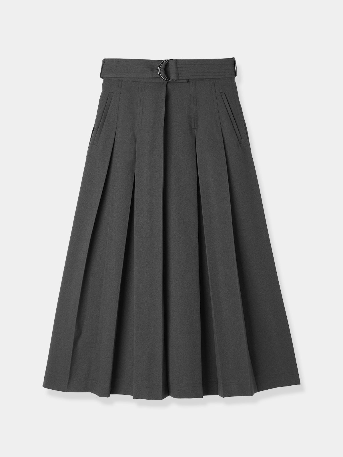 Wide Pleats Skirt