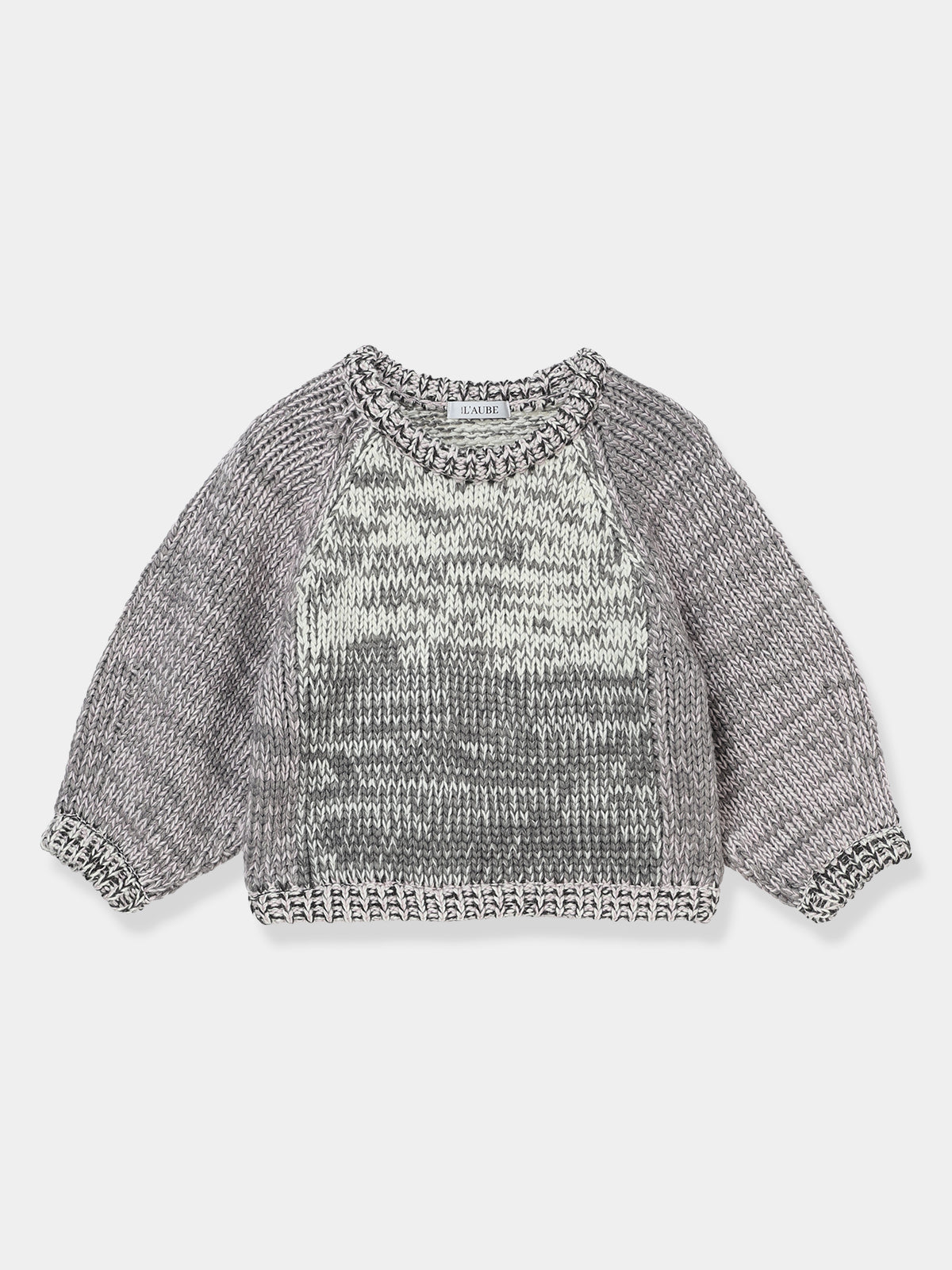 Compact Melange Knit Tops