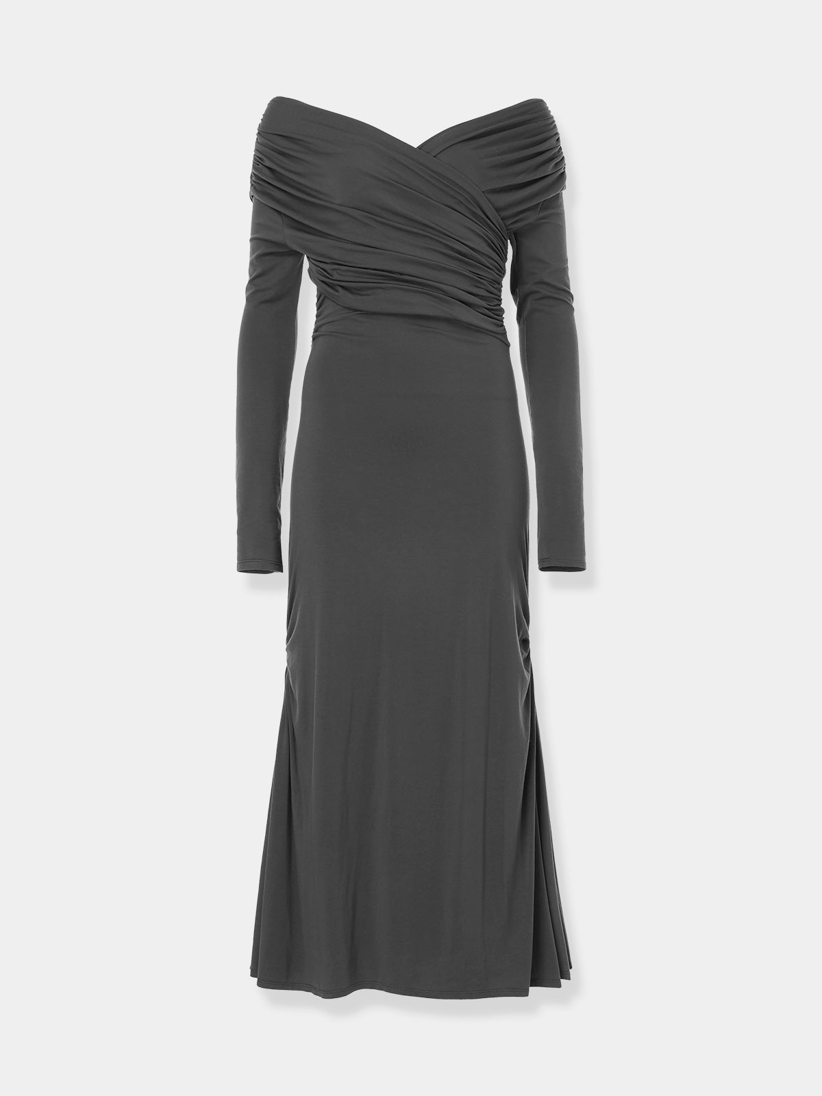 Cache-coeur Drape Jersey Dress