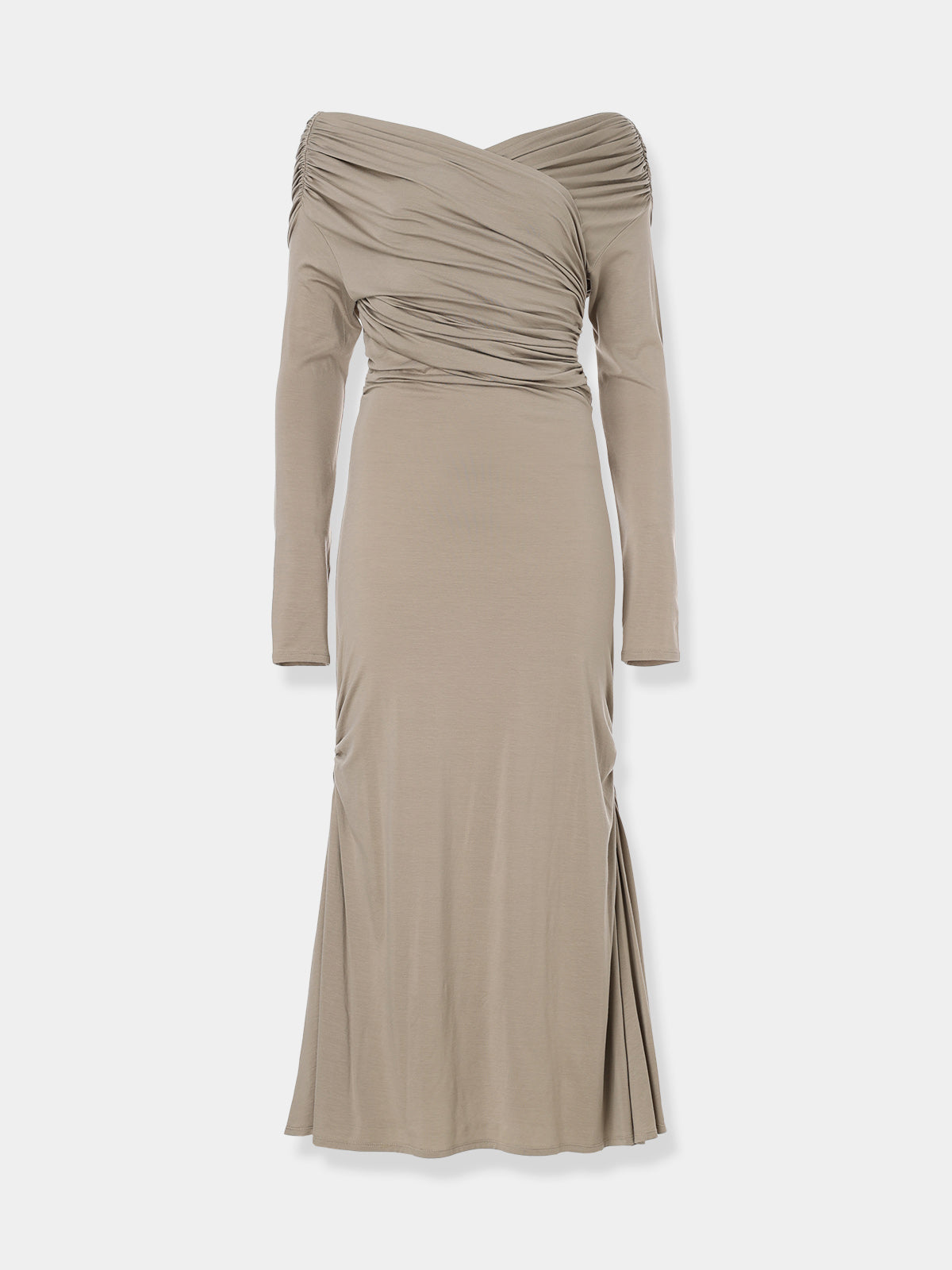 Cache-coeur Drape Jersey Dress