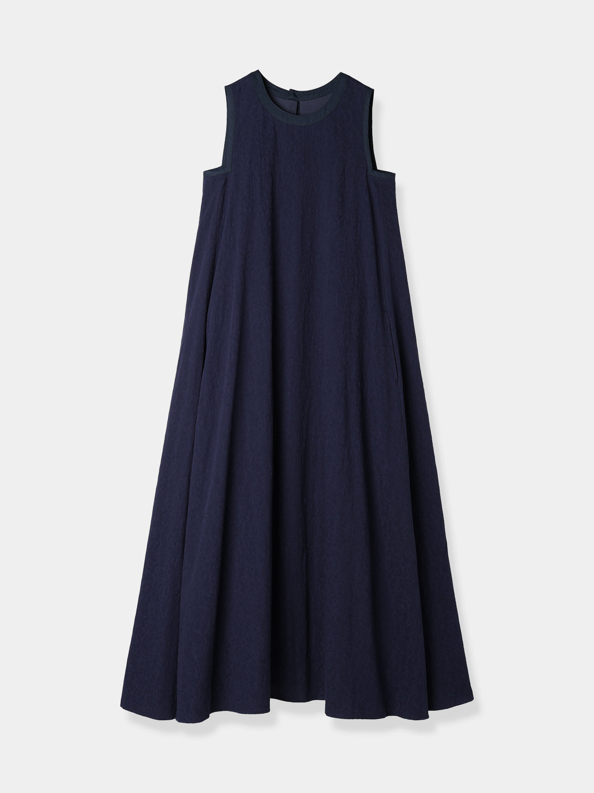 Paisley jacquard piping Dress
