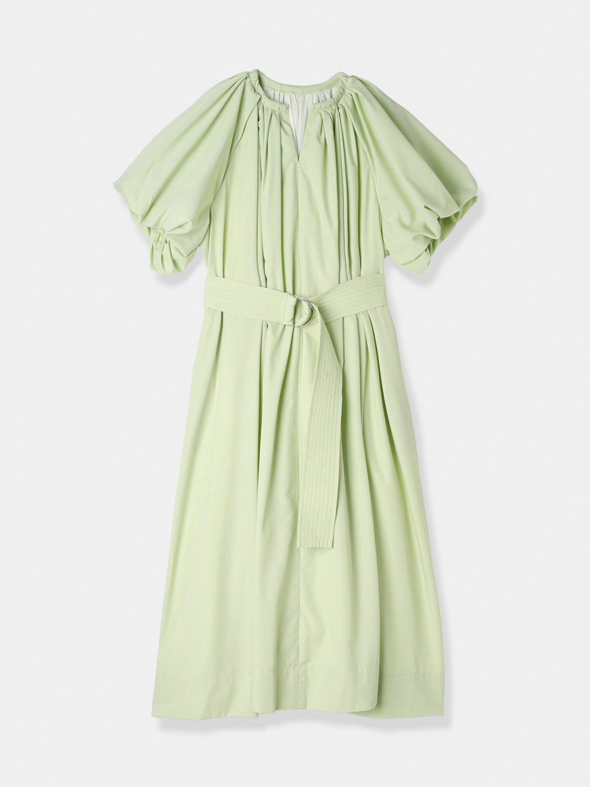 Balloon Sleeve Volume Dress