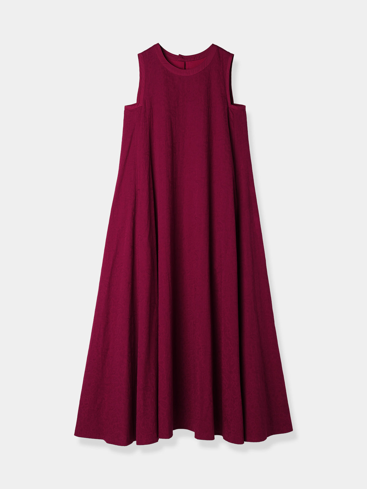 Paisley jacquard piping Dress