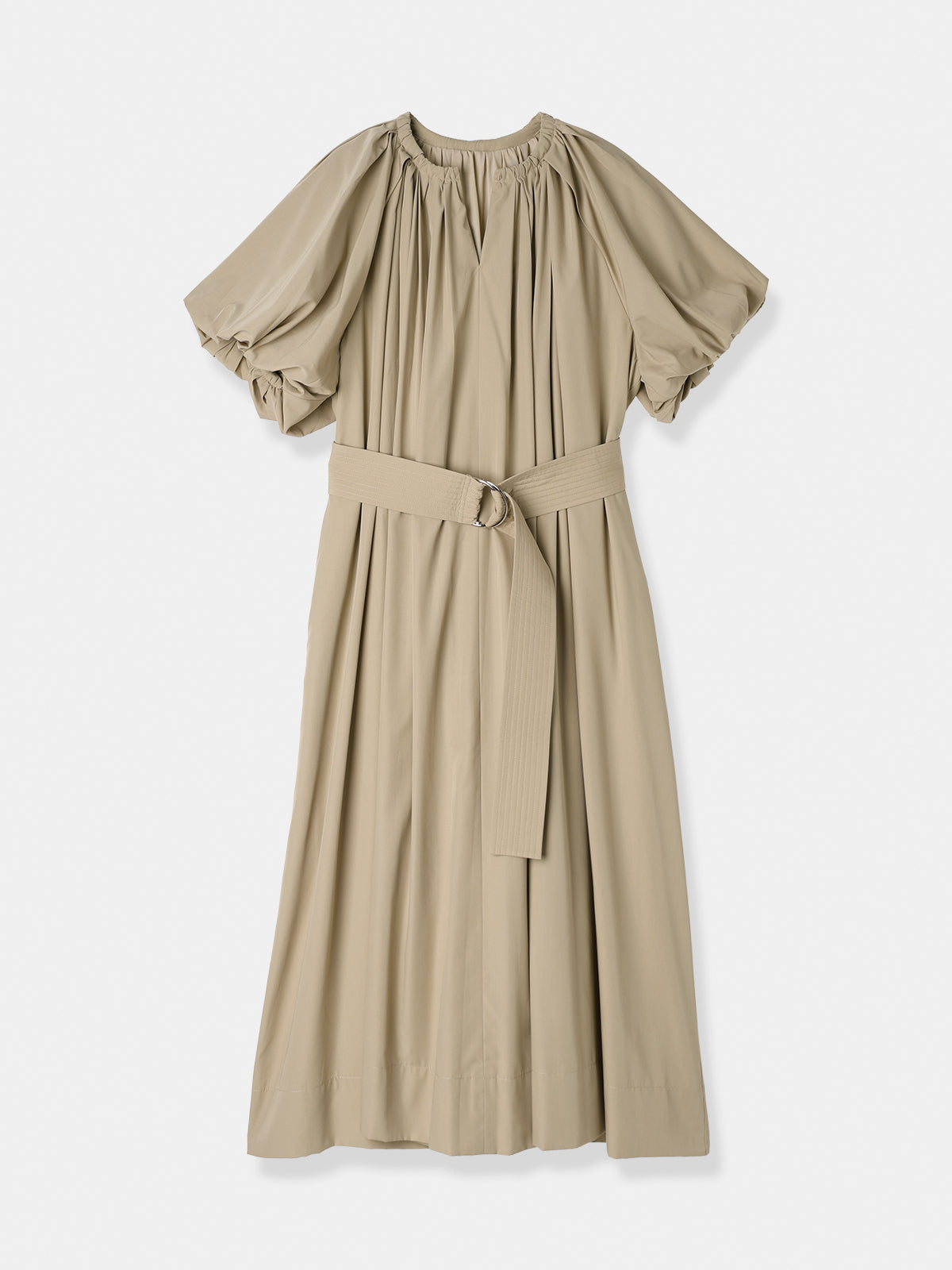Balloon Sleeve Volume Dress