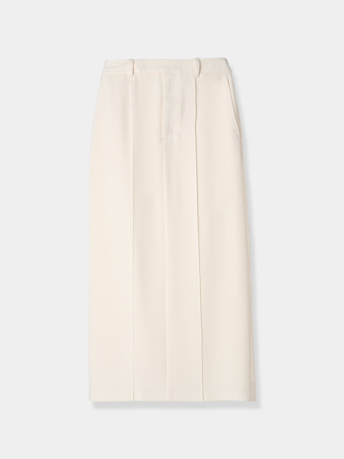 Front Pin-tuck Pencil Skirt