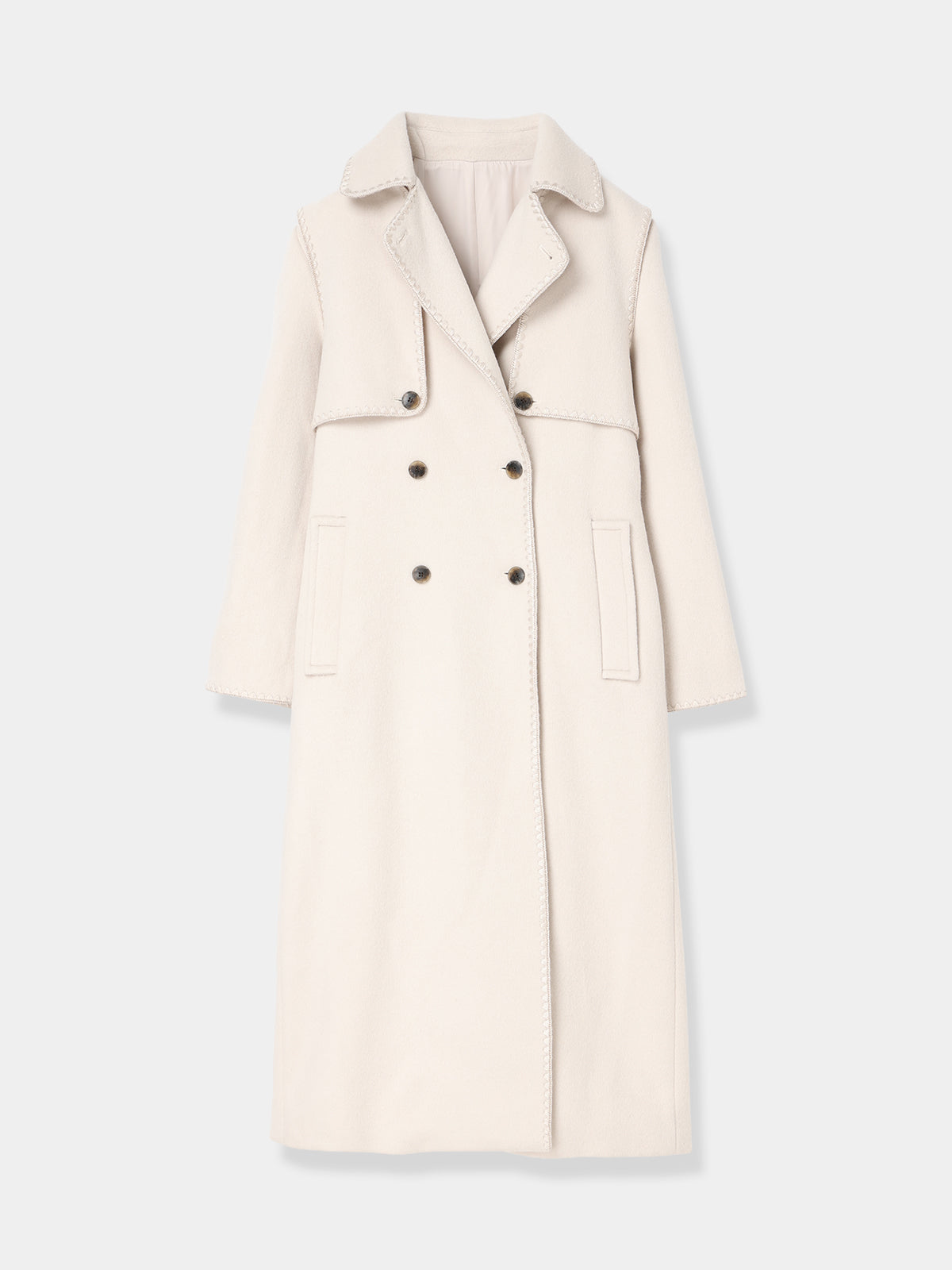Royal Geelong Wool Trench Coat
