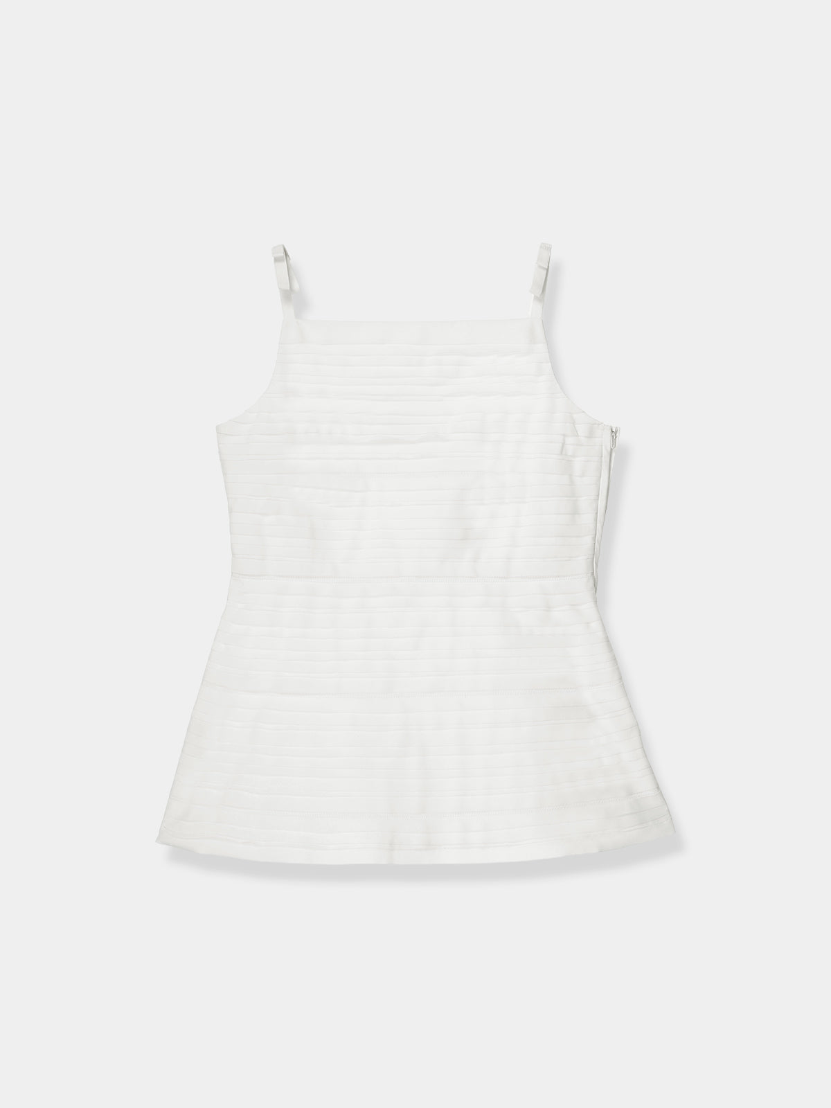 Layered Sculpt Peplum Top