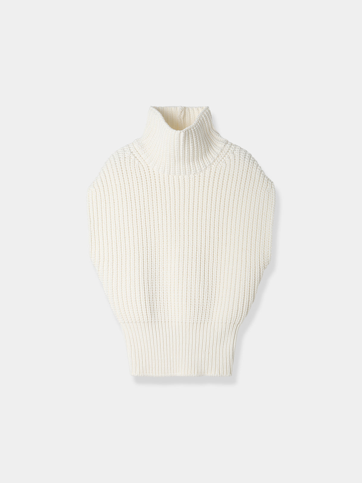 High-neck Knit Tops