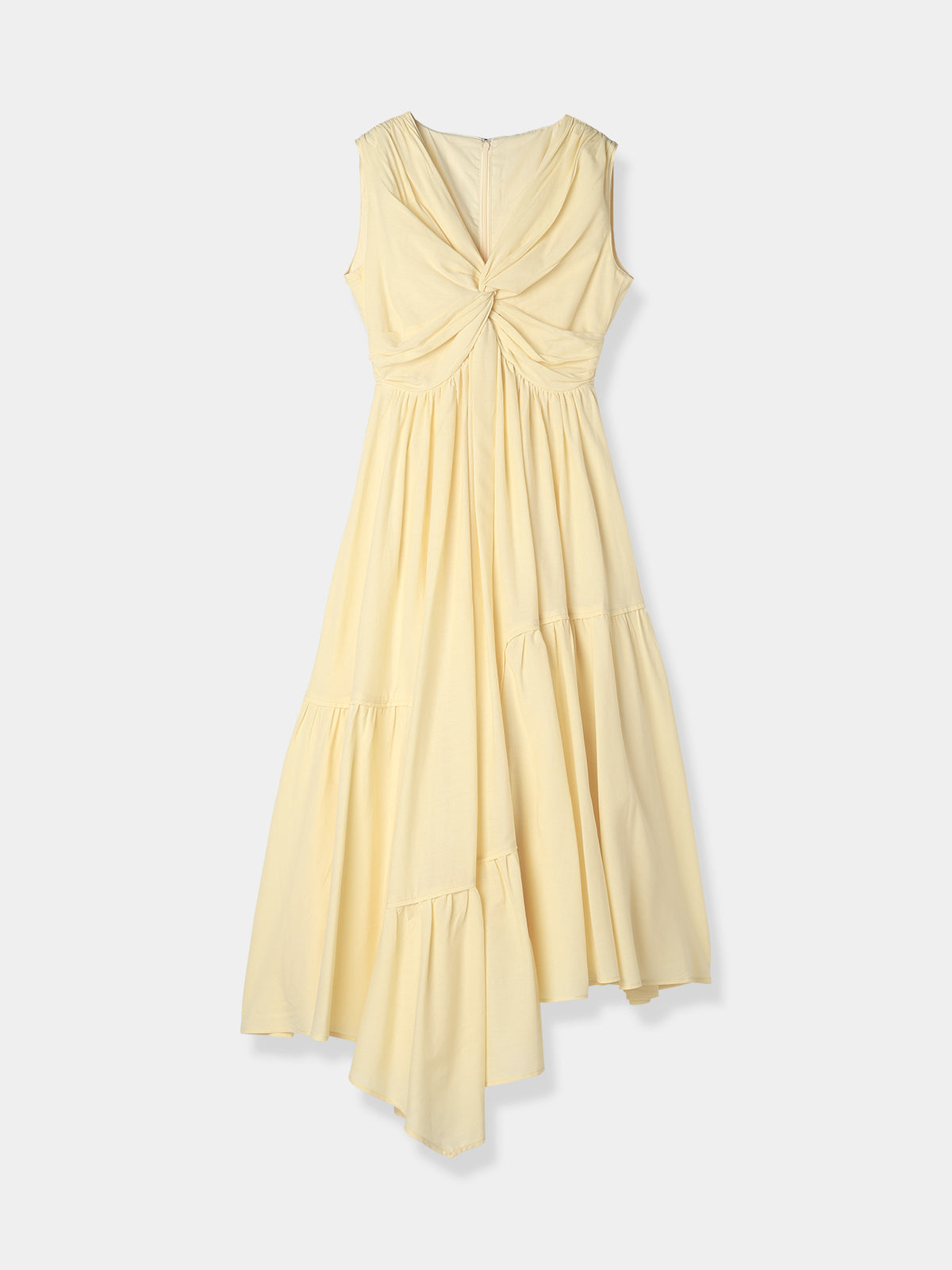 Irregular hem twist Dress