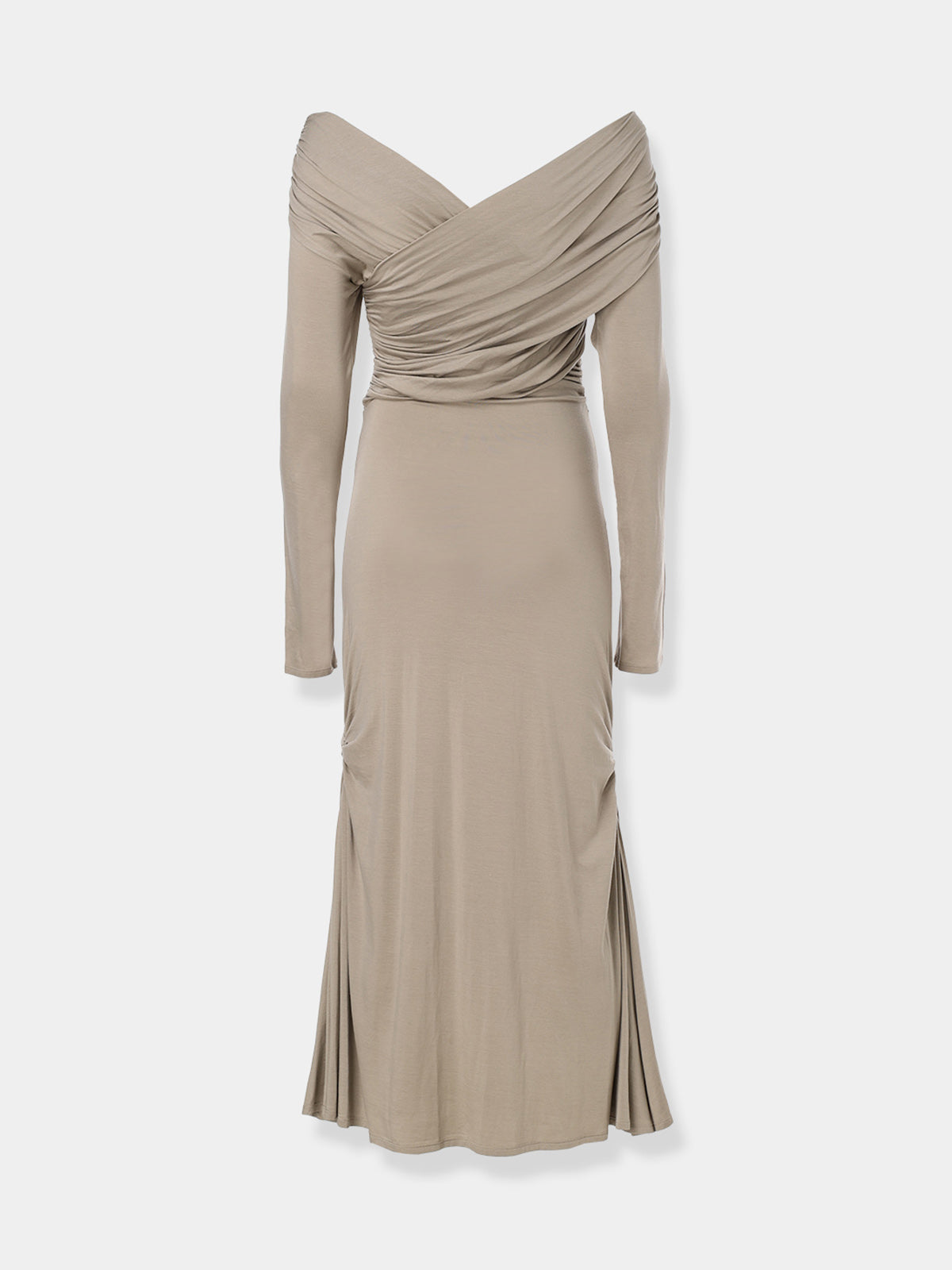 Cache-coeur Drape Jersey Dress