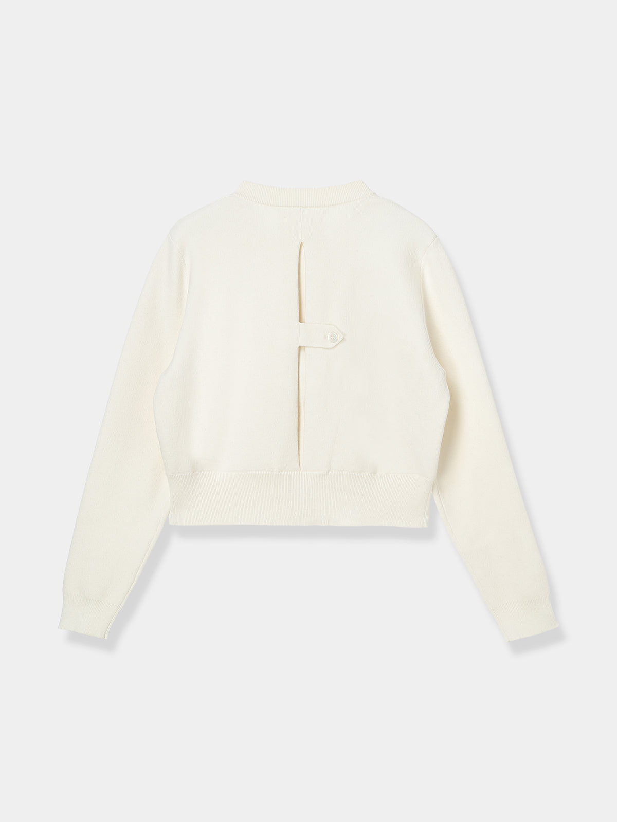 Compact Knit Cashmere Blouson