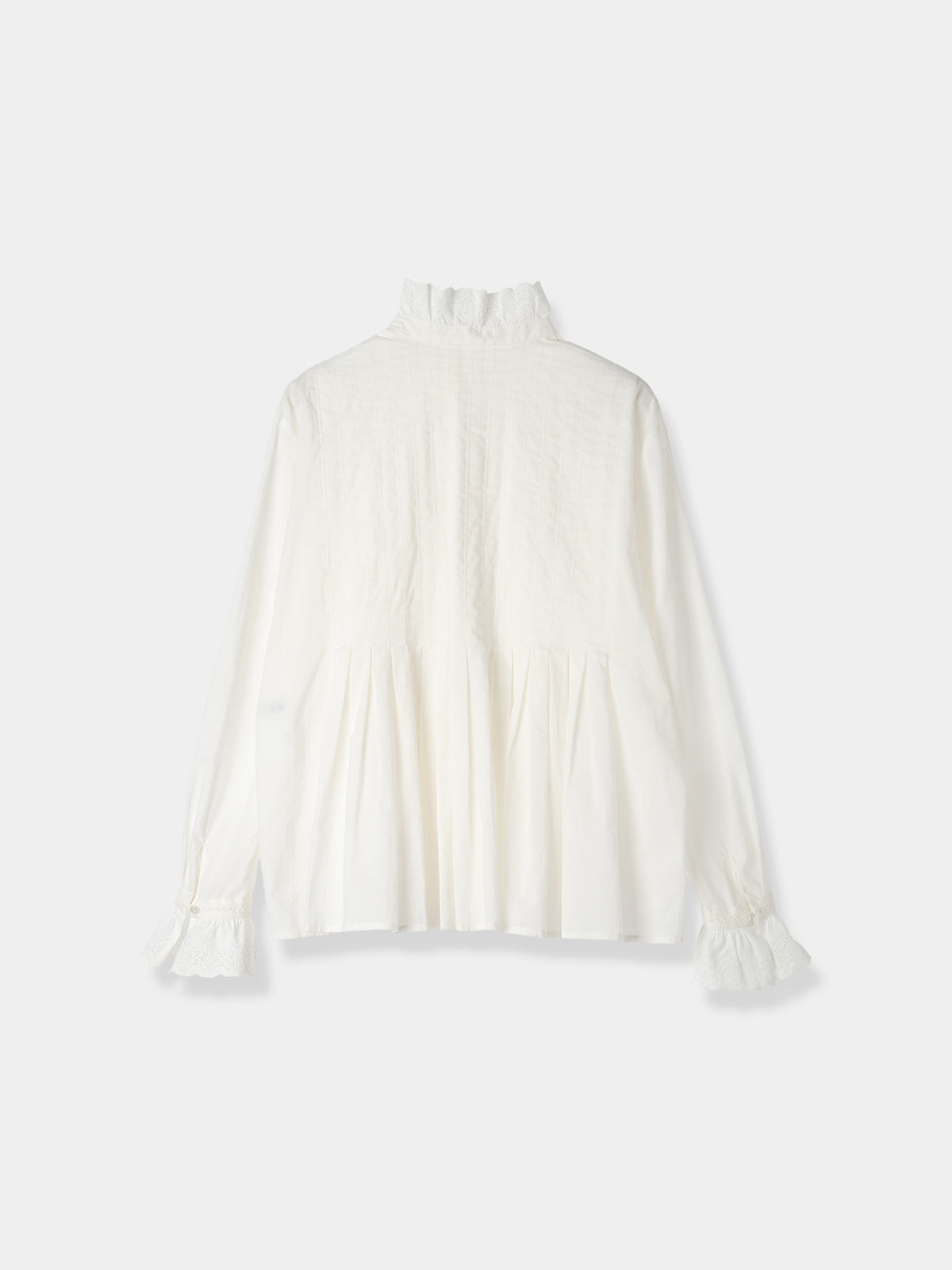 Geometric Lace Blouse