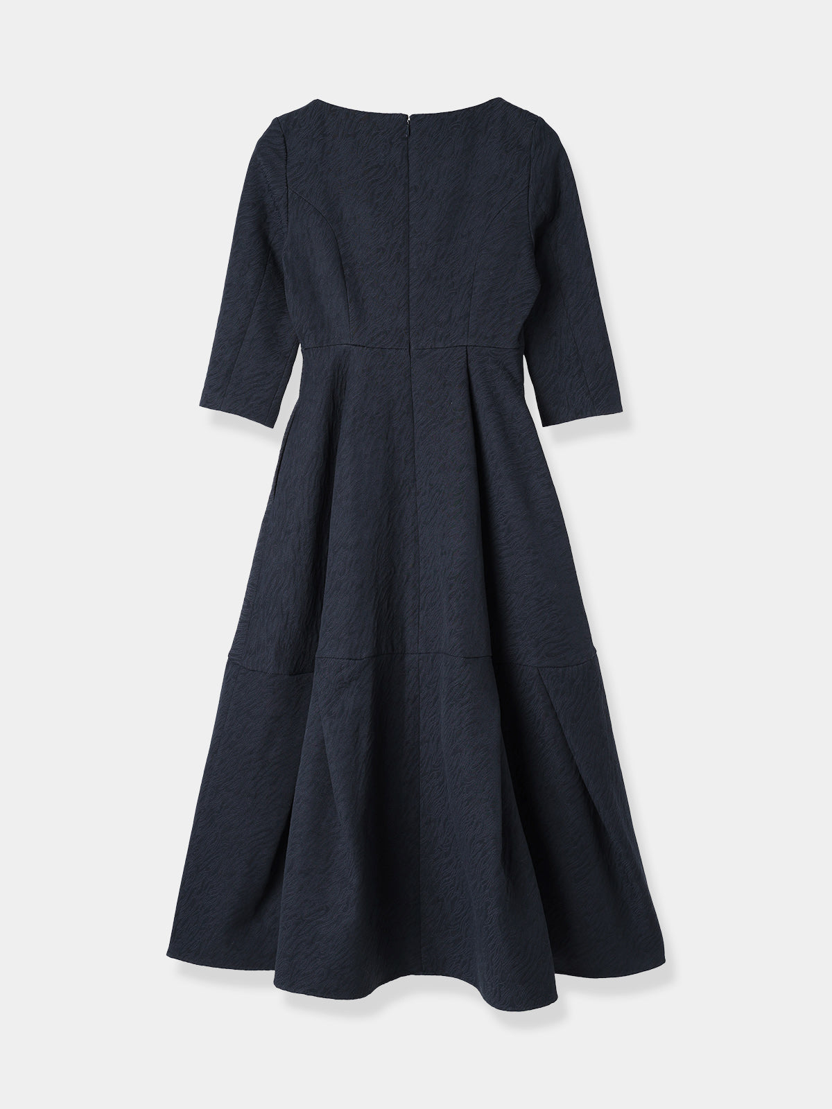 Keyneck Jacquard Dress