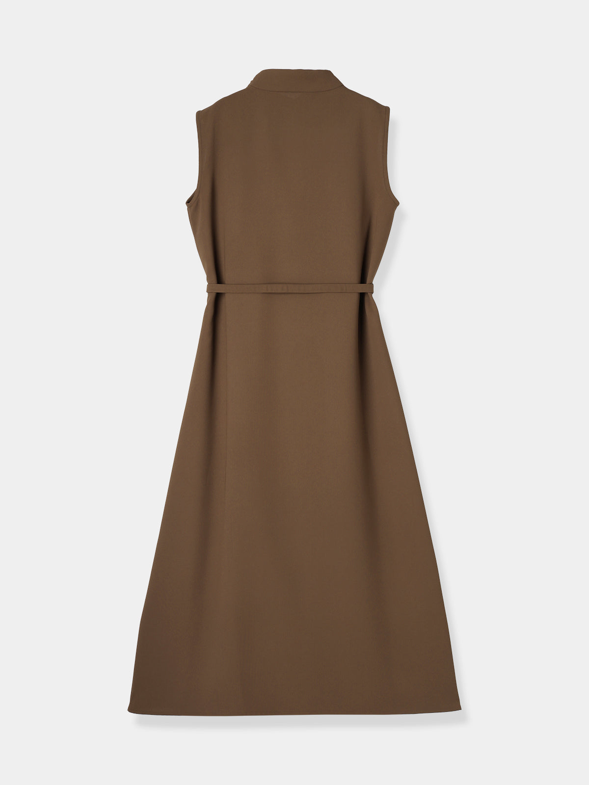 Belted Drape Dress