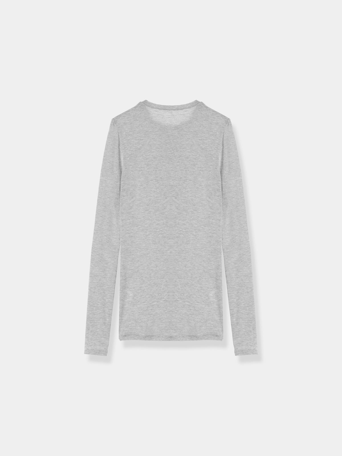 Crew neck Sheer Tops