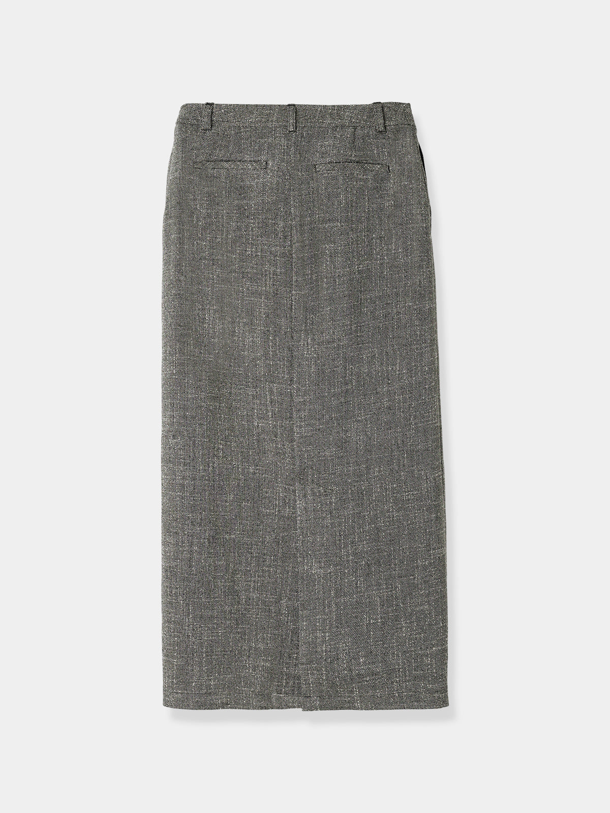 Front Pin-tuck Pencil Skirt