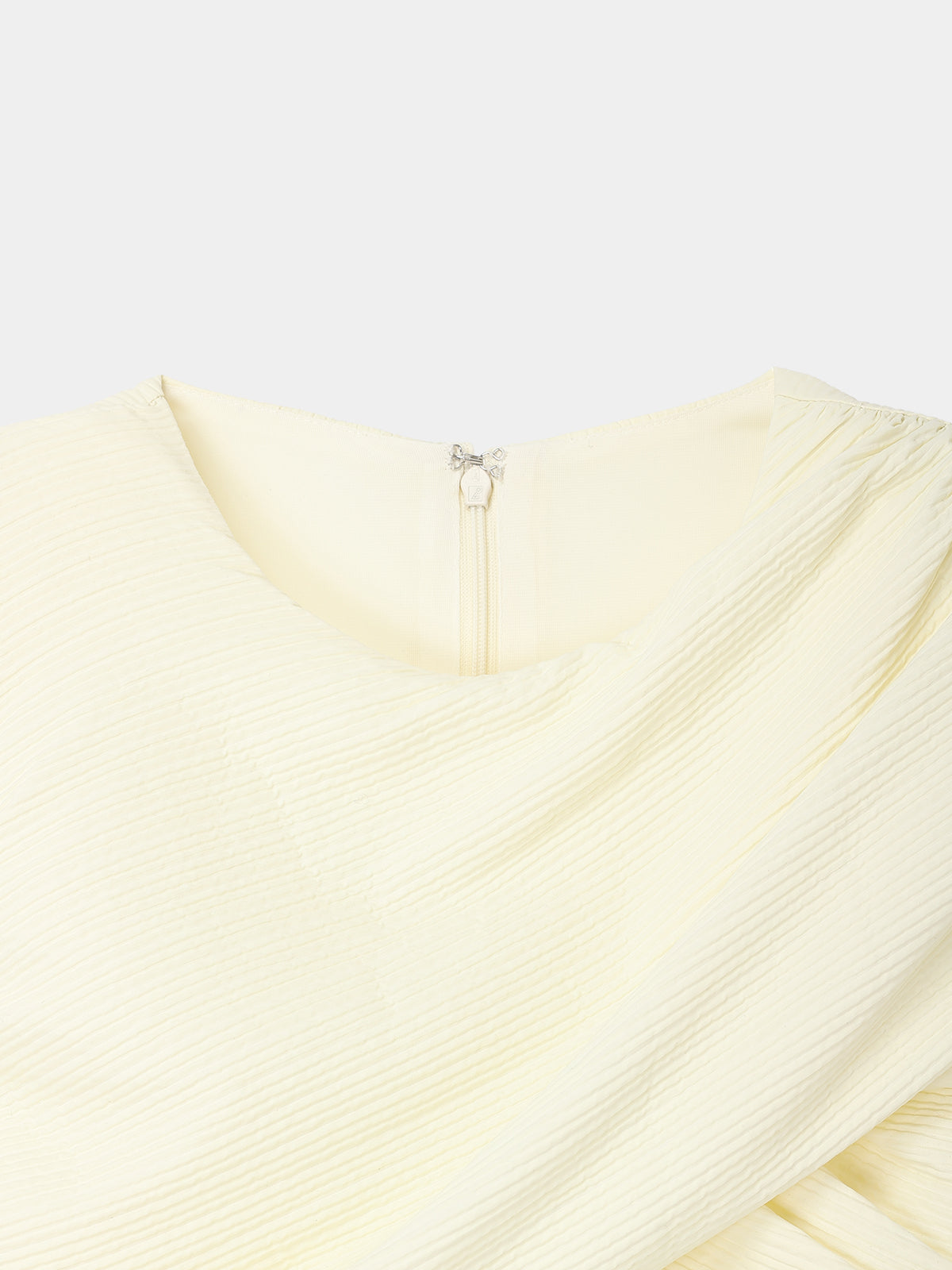 【POPUP】Layered Drape Balloon Dress