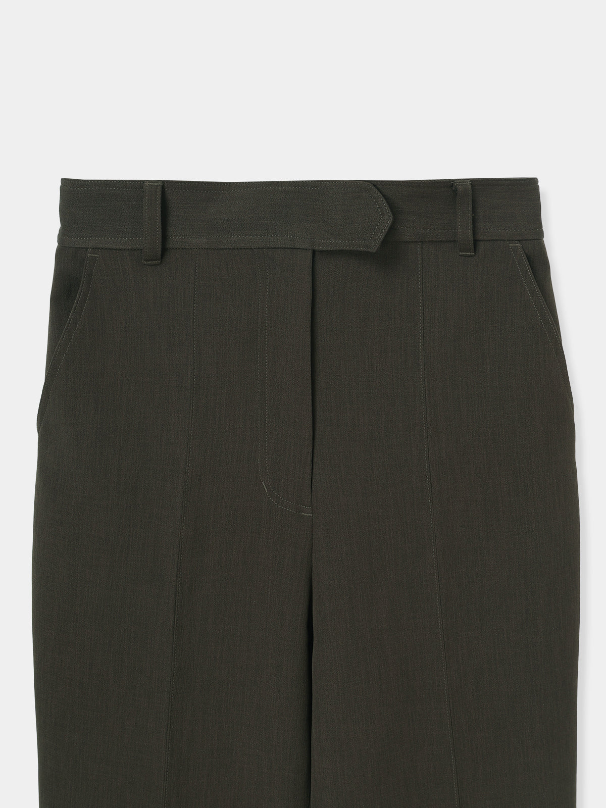 Linear Slit Pants