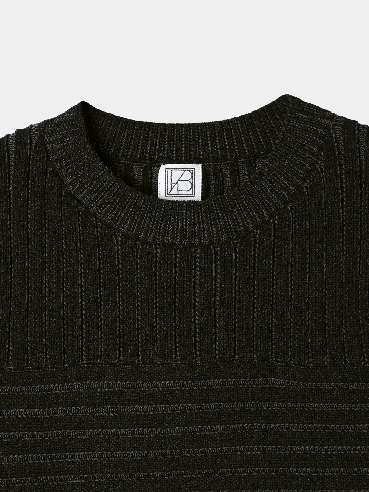 Panel Rib Knit Tops