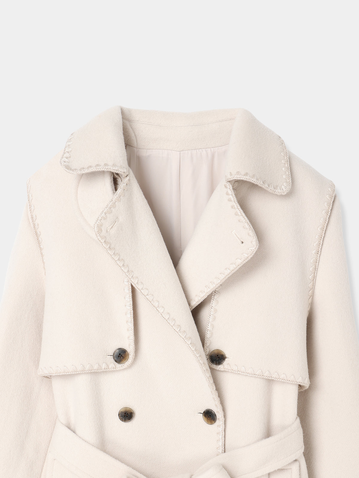 Royal Geelong Wool Trench Coat