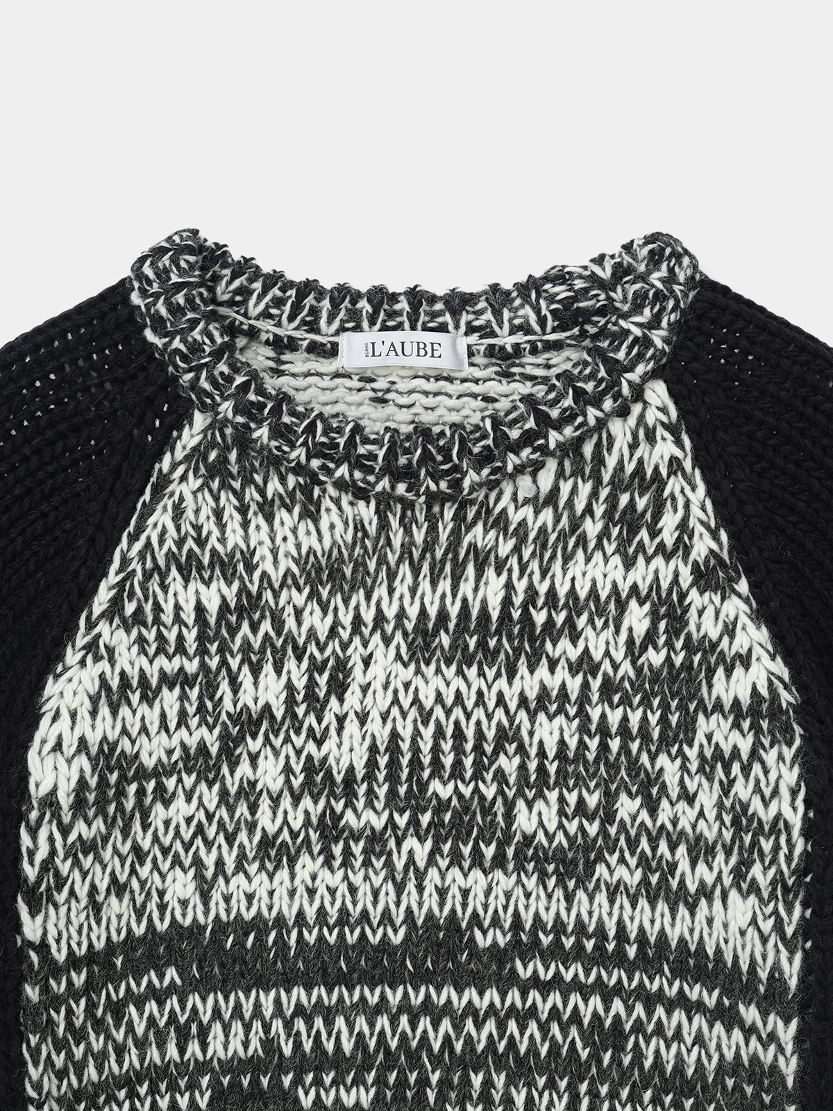Compact Melange Knit Tops