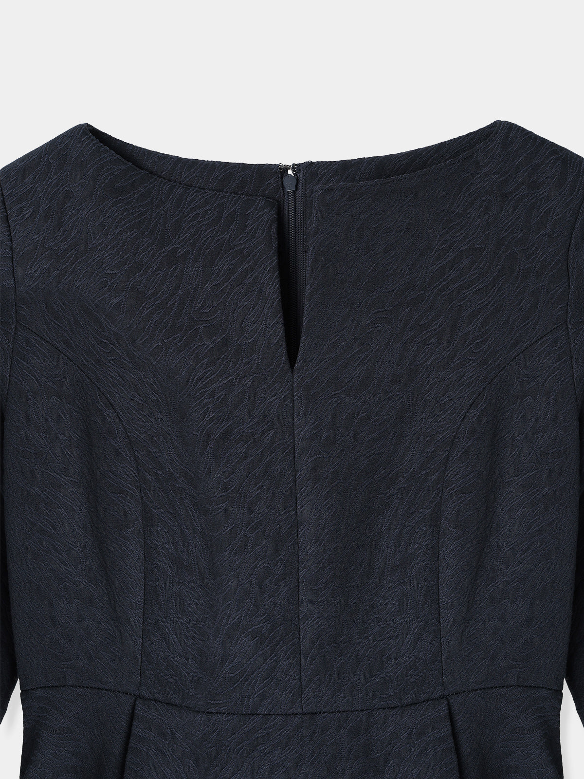 Keyneck Jacquard Dress