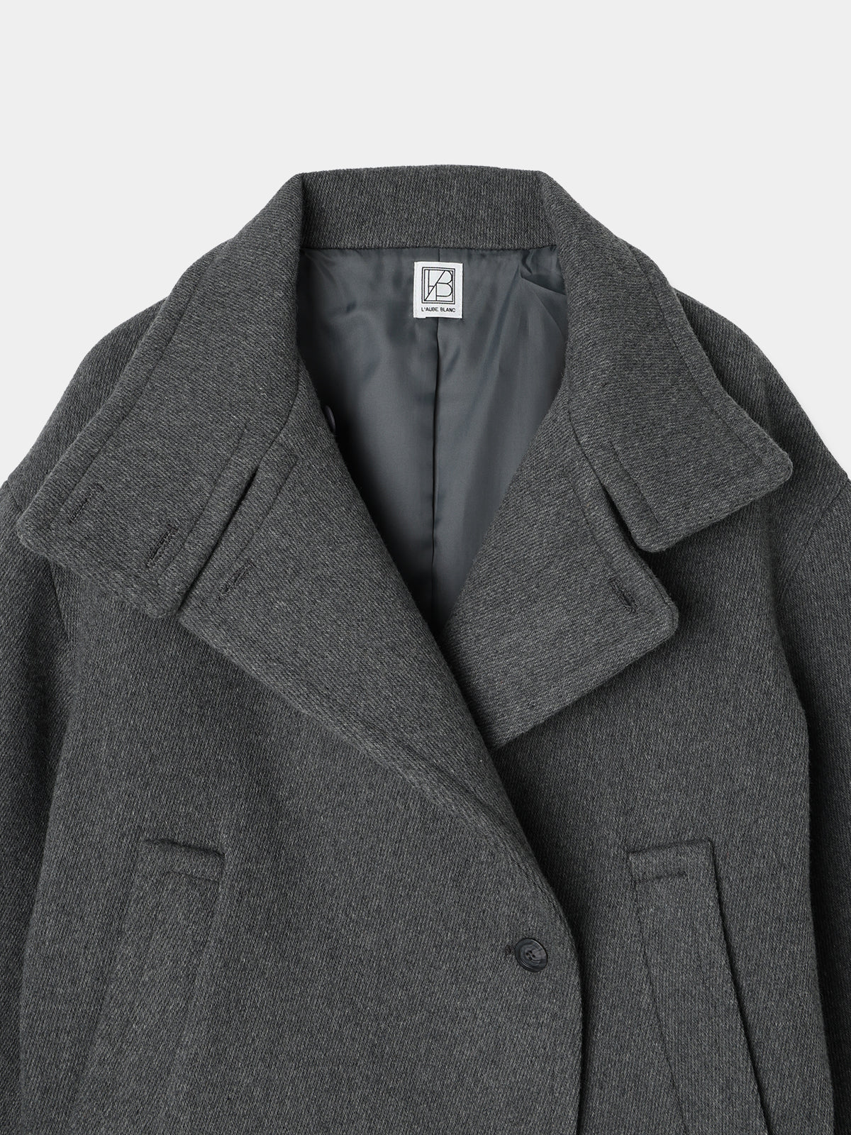 Constructive Wool Short coat