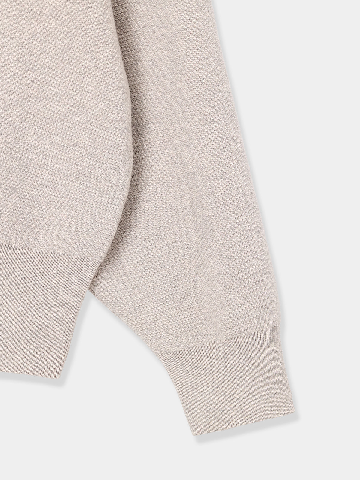Contrast Stitch Oversized Knit