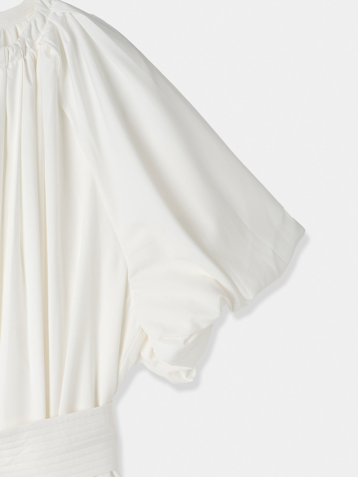 Balloon Sleeve Volume Dress