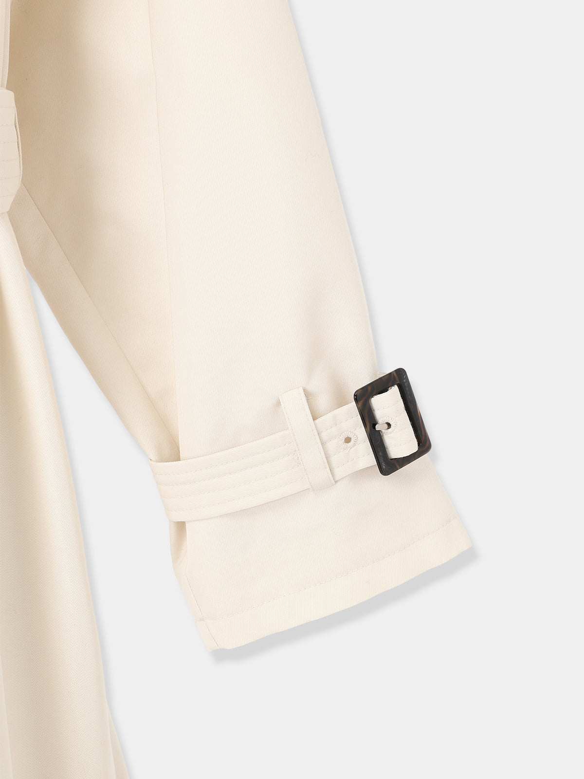 Belted Flare Trench Coat