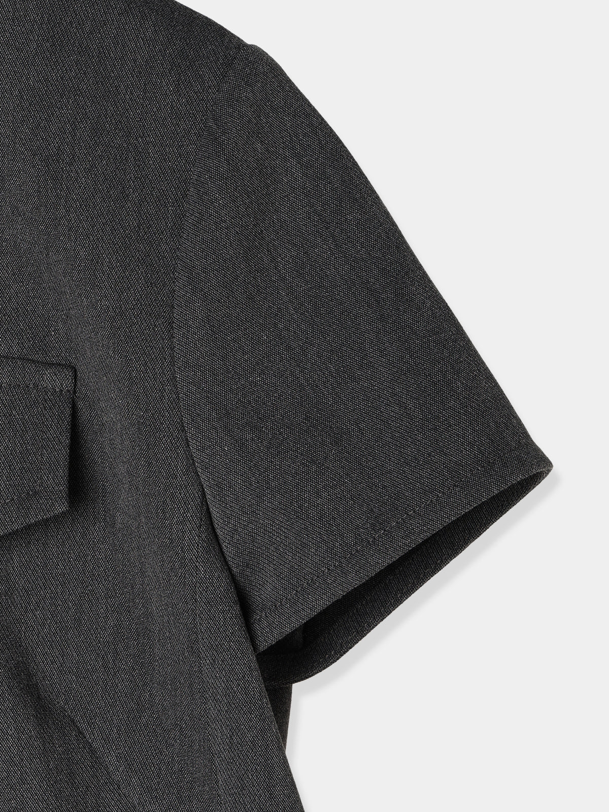 Crew neck compact Blouse