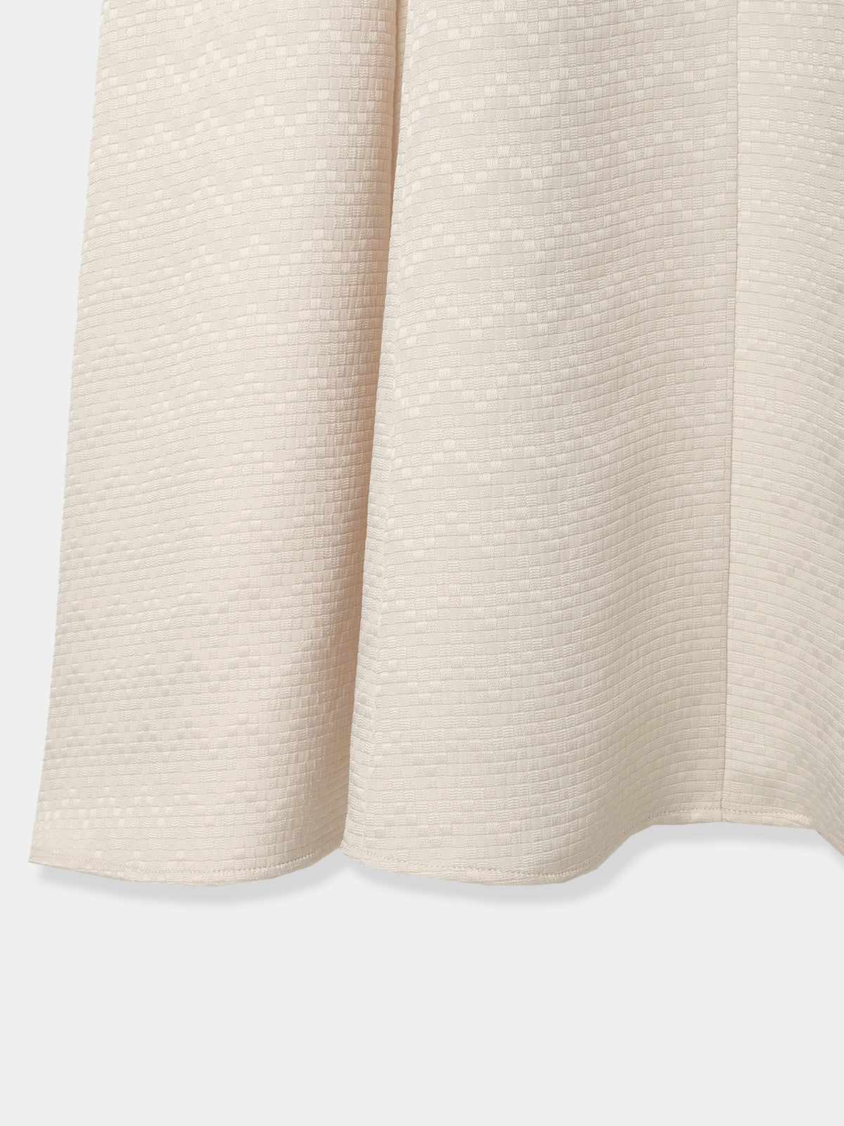 Front drape jacquard Dress