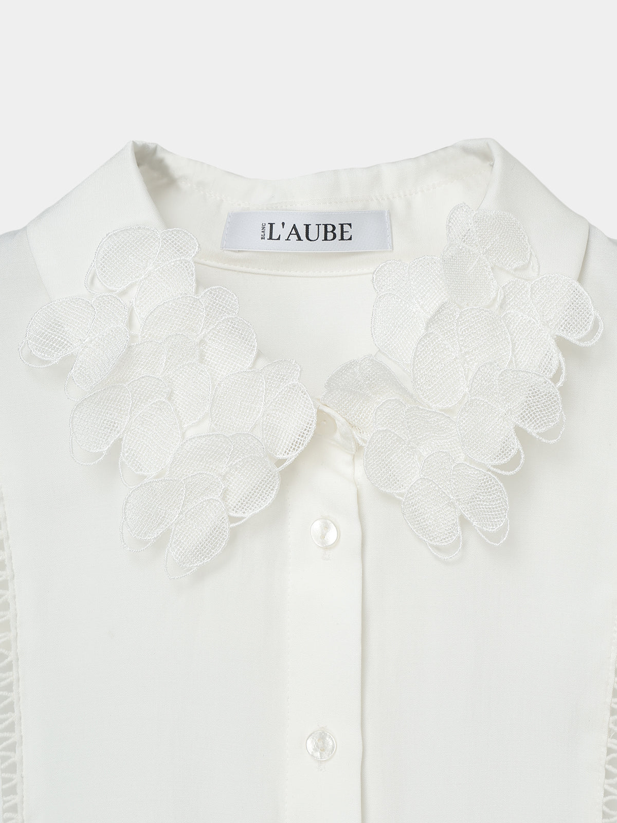 Orchid Embroidered Collar Shirt