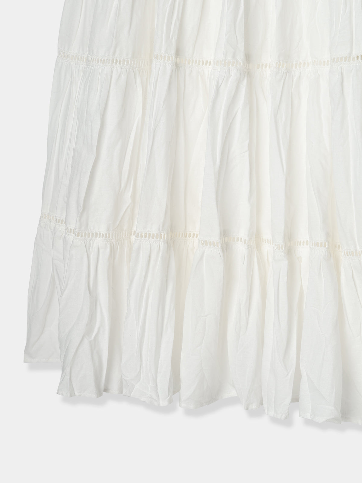Cotton Tiered skirt