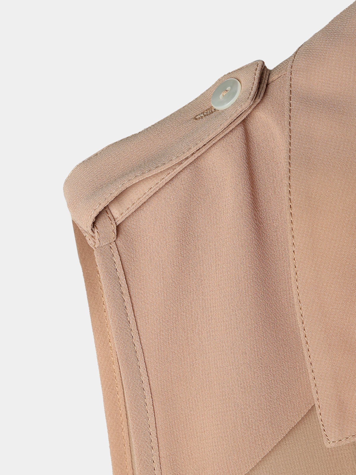 Sheer trench Long gilet
