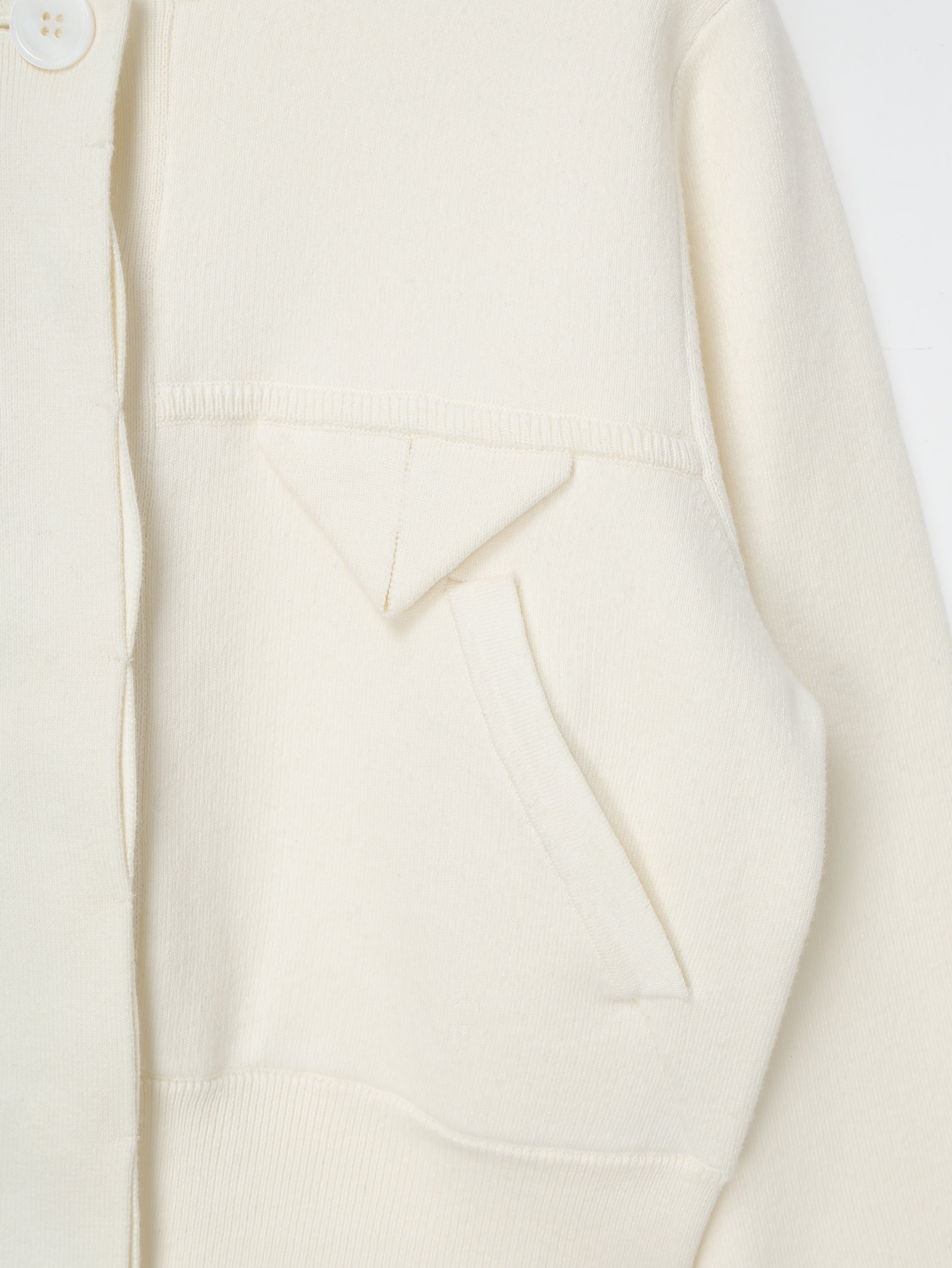 Compact Knit Cashmere Blouson