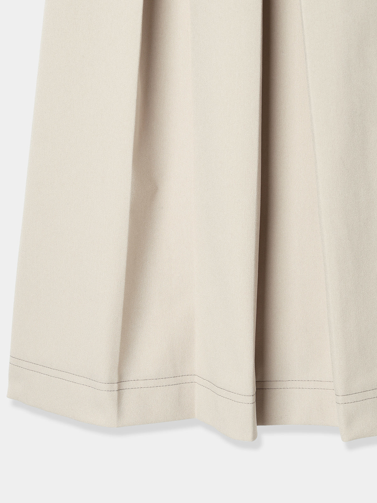 Wide Pleats Skirt