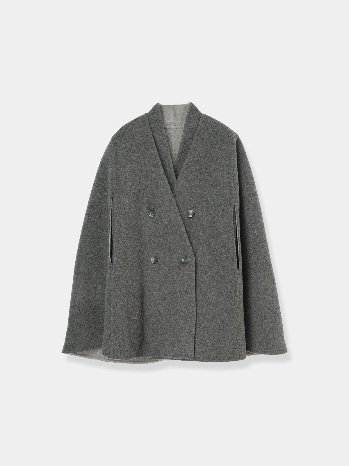 Dual Face Cape Coat