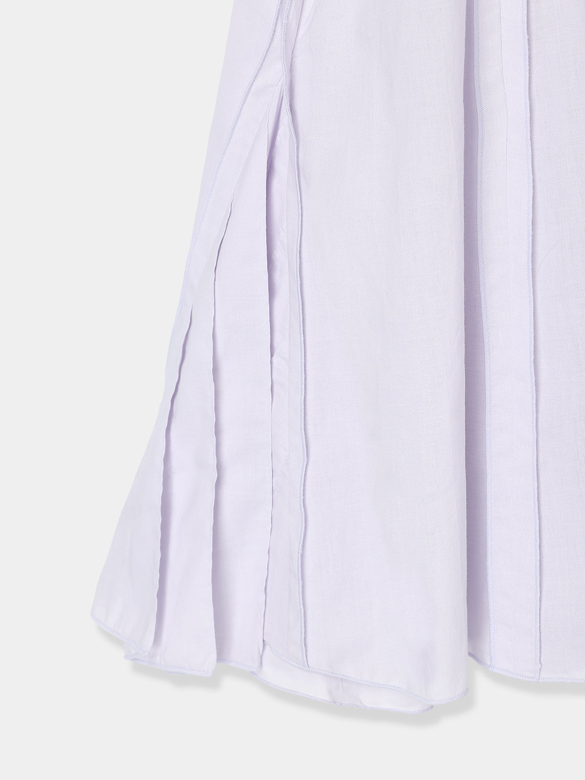 【POPUP】Lace Pintuck Flare Blouse
